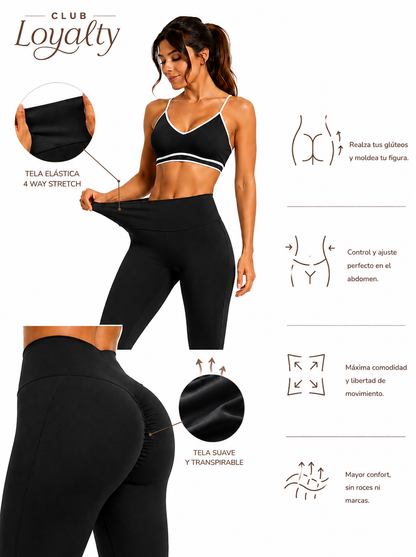 CONJUNTO TOP Y CALZAS CÓMODAS