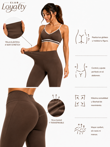 CONJUNTO TOP Y CALZAS CÓMODAS