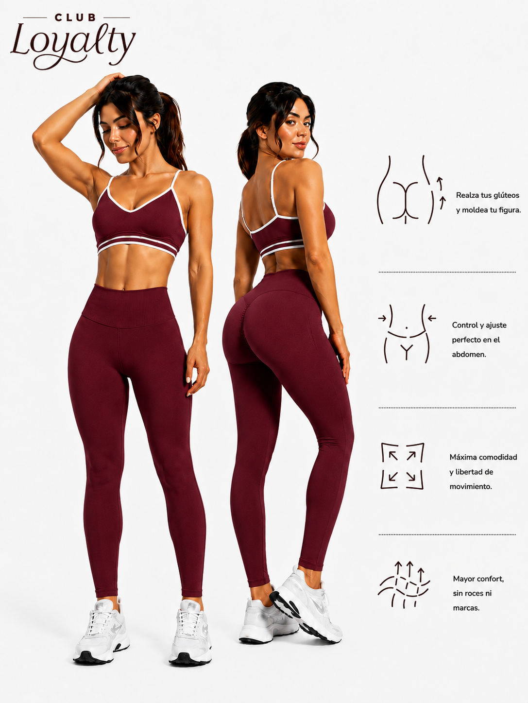 CONJUNTO TOP Y CALZAS CÓMODAS