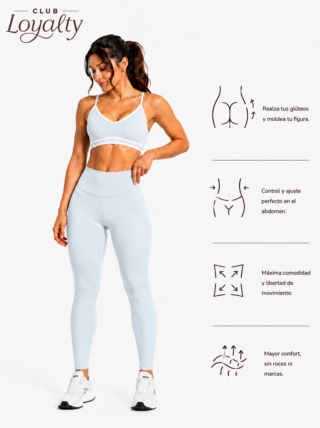 CONJUNTO TOP Y CALZAS CÓMODAS