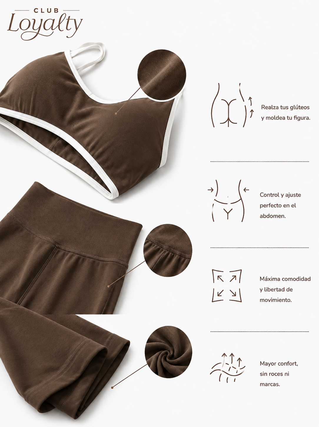 CONJUNTO TOP Y CALZAS CÓMODAS