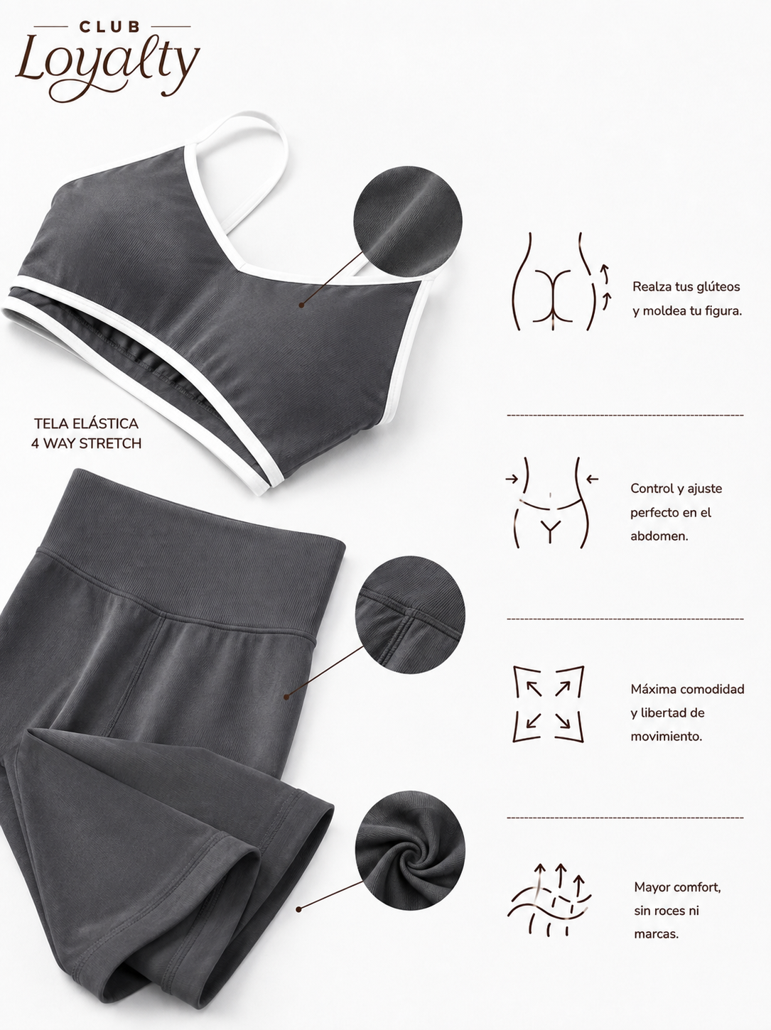 CONJUNTO TOP Y CALZAS CÓMODAS