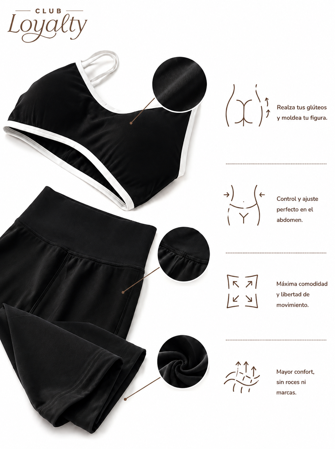 CONJUNTO TOP Y CALZAS CÓMODAS