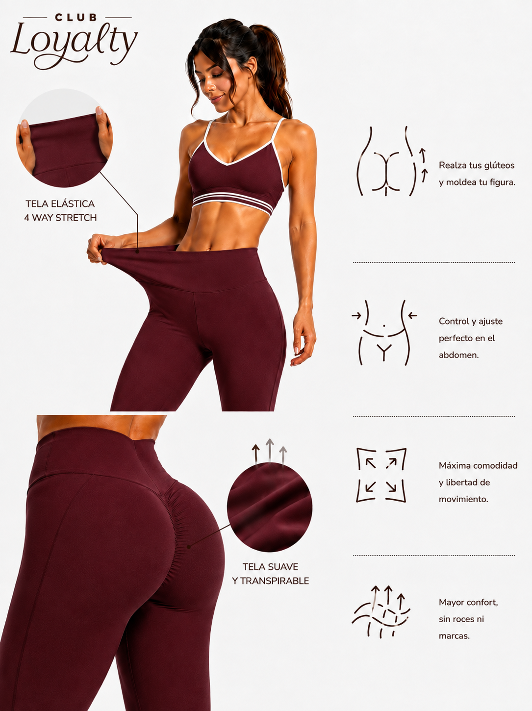 CONJUNTO TOP Y CALZAS CÓMODAS