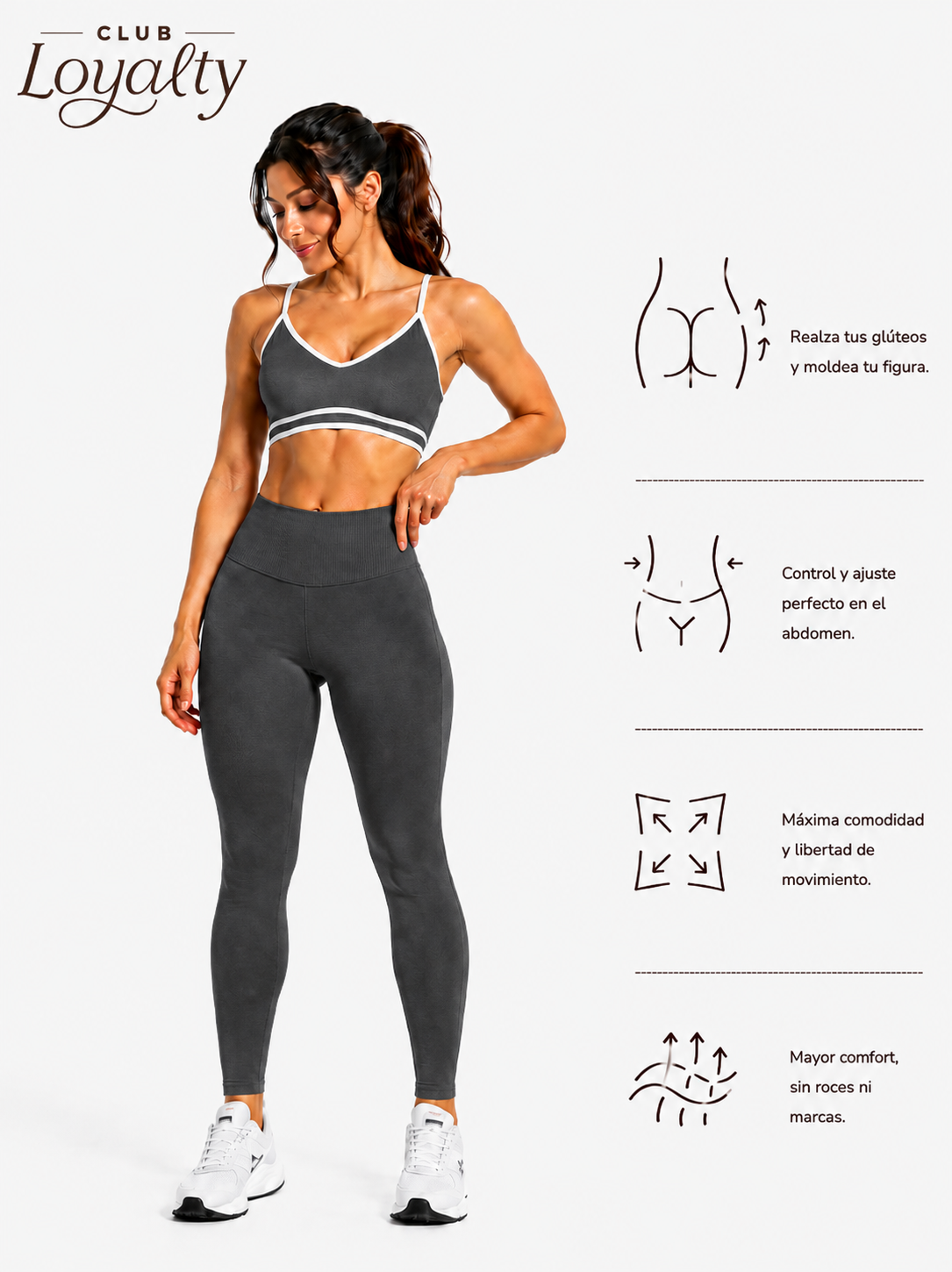 CONJUNTO TOP Y CALZAS CÓMODAS