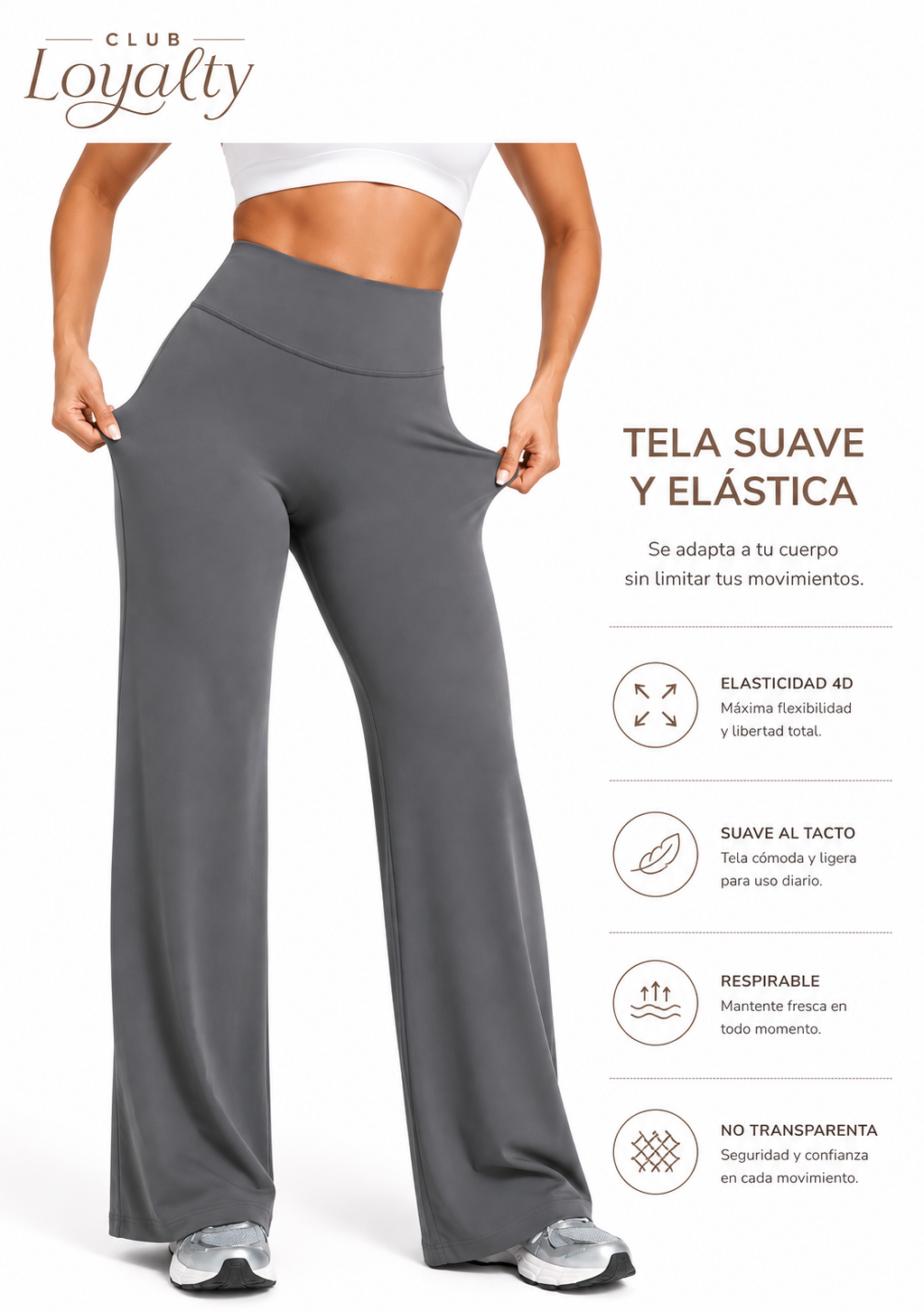 PANTALON ANCHO EFECTO MODELADOR
